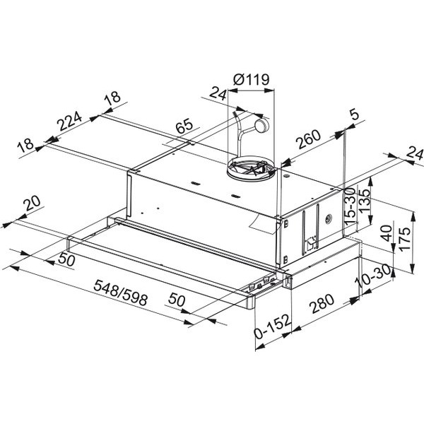 Витяжка Franke Flexa FTC 632L GR (315.0547.796)