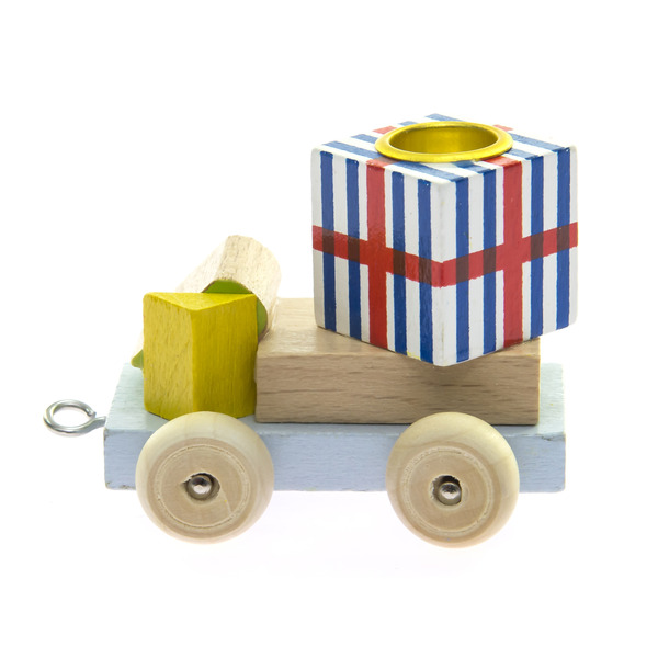 Ігровий набір-підставка для свічок goki Подарунковий експрес (GK106)