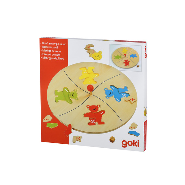 Настільна гра goki Веселі ведмедики (56941G)