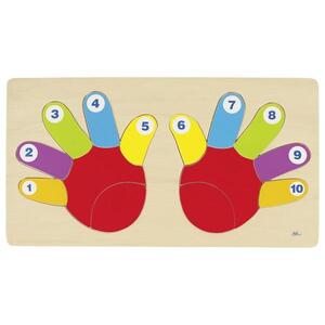 Пазл-вкладиш GOKI Ручки (57875G)