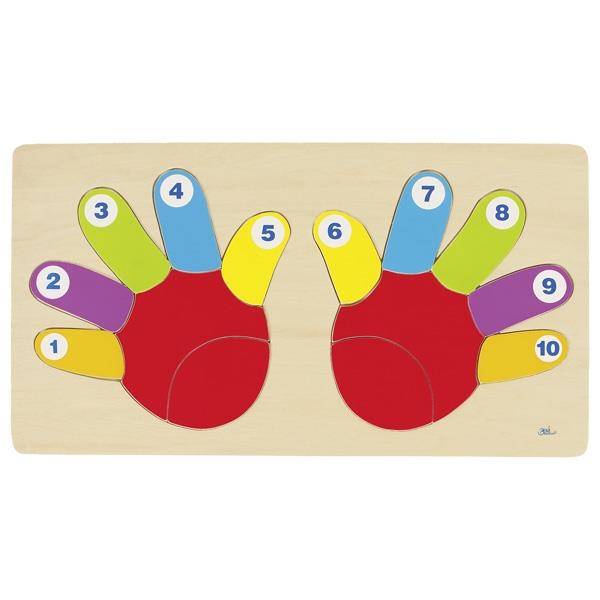 Пазл-вкладиш GOKI Ручки (57875G)