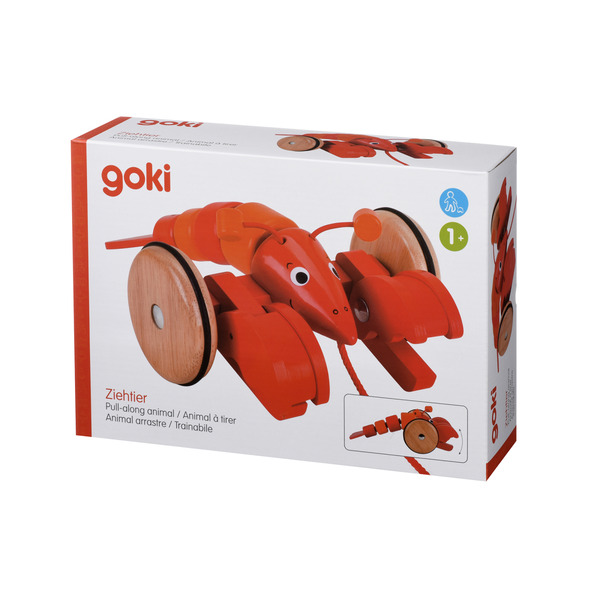goki Игрушка-толкатель Лобстер
