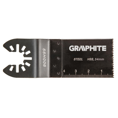Graphite Полотно плоское к многофункц. инструменту, HSS по металлу, 34 мм
