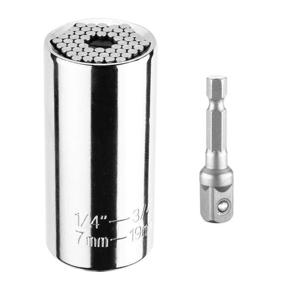 Головка торцева універсальна GRAPHITE 7-19мм (55H224)