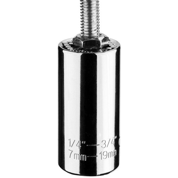Головка торцева універсальна GRAPHITE 7-19мм (55H224)