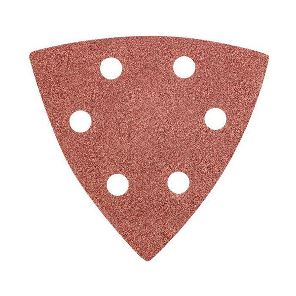 Шліфувальний папір GRAPHITE на липучці тип DELTA 93 x 93 мм, K60, 5 шт.