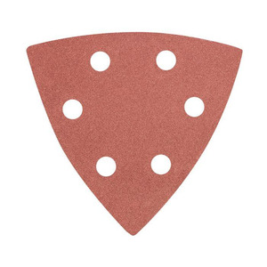 Шліфувальний папір GRAPHITE на липучці тип DELTA 93 x 93 мм, K240, 5 шт.