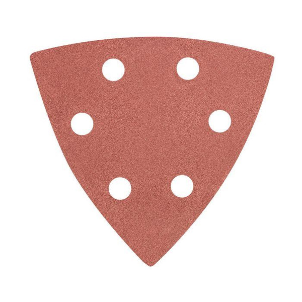 Шліфувальний папір GRAPHITE на липучці тип DELTA 93 x 93 мм, K240, 5 шт.