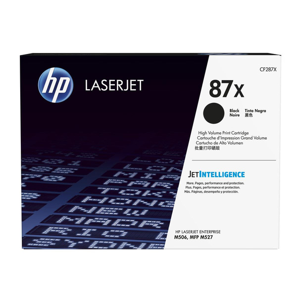 Картридж лазерний HP 87X LJ M506/M527 Black, 18000 стор (CF287X)