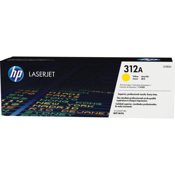 Картридж лазерний HP 312A LJ Pro M476dn/M476dw/M476nw Yellow (CF382A)
