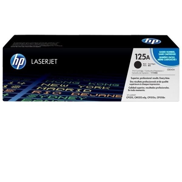 Картридж лазерний HP CLJ CP1215/CP1515 black (CB540A)