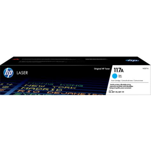 Картридж лазерний HP 117A Cyan (W2071A)
