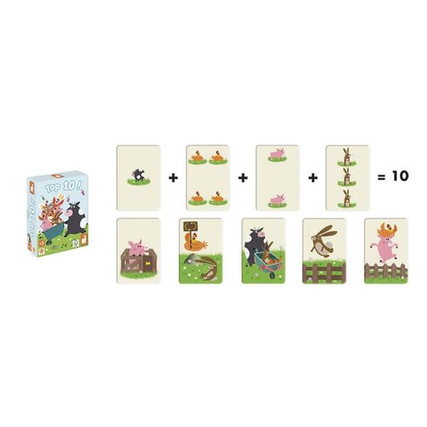 Настільна гра мемо Janod Топ 10 (J02760)