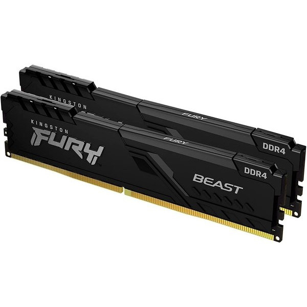 Оперативна пам'ять Kingston Fury Beast Black KF432C16BB1K2/32