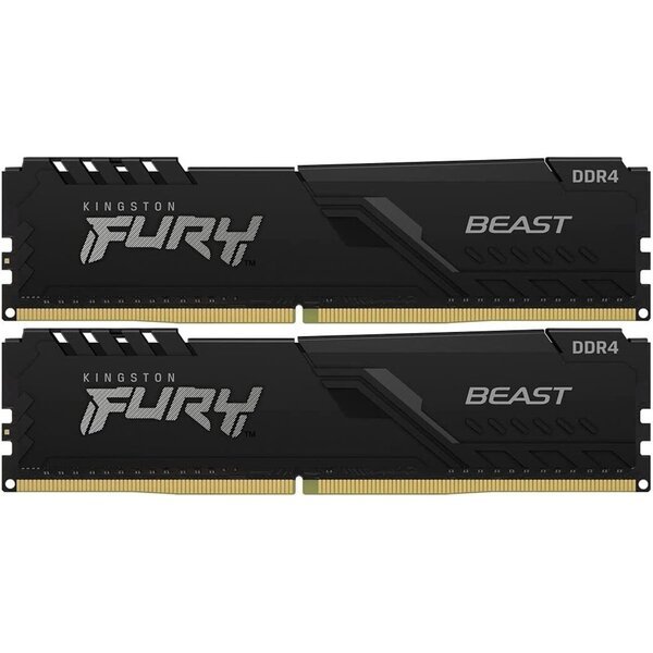 Оперативна пам'ять Kingston Fury Beast Black KF432C16BB1K2/32