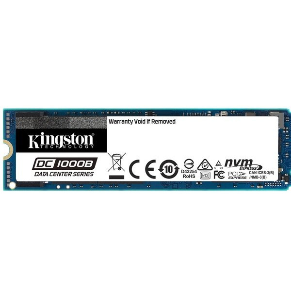 Накопитель SSD  480GB M.2 NVMe Kingston DC1000 M.2 2280 PCIe 3.0 x4 3D TLC (SEDC1000BM8/480G)