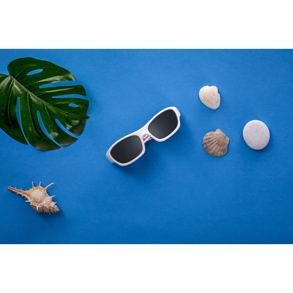 Дитячі сонцезахисні окуляри Koolsun Sport біло-рожеві (Розмір 6+) (KS-SPWHCA006)