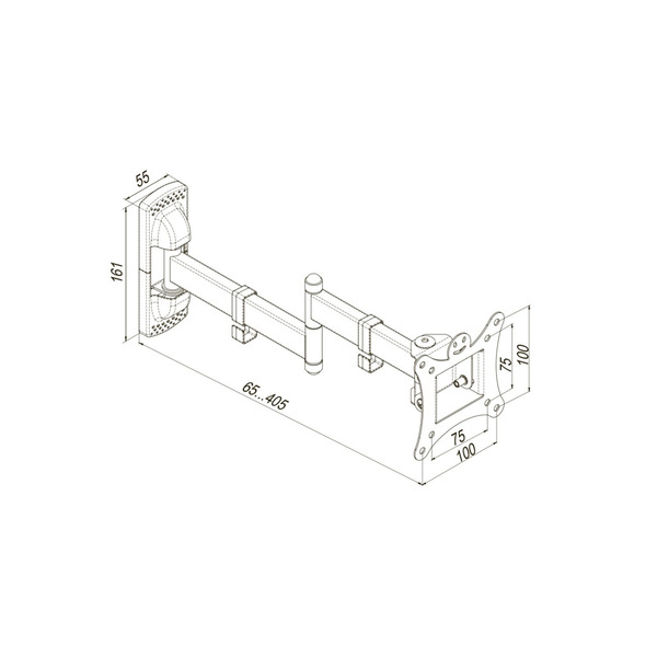 Кронштейн KSL WMO-3014T (VESA100х100)