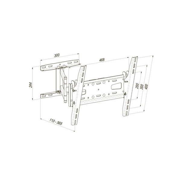 Кронштейн KSL WMO-6245T (VESA400х400)
