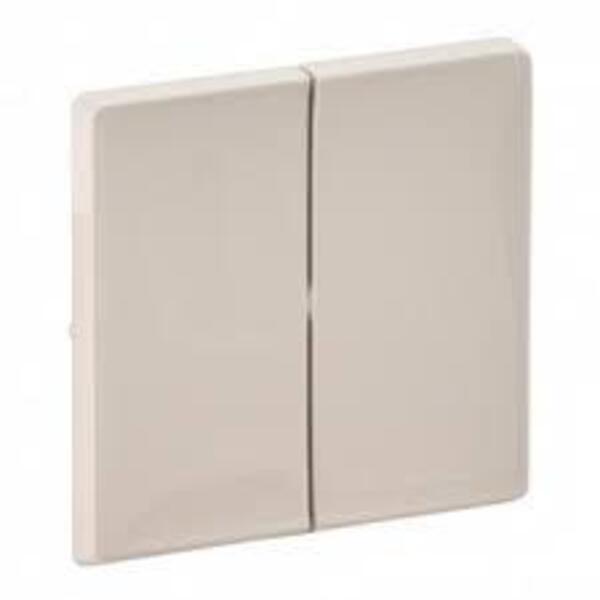 Клавіша вимикача 2-клавішного Legrand Valena IN'MATIC/LIFE, слонова кістка (755021)