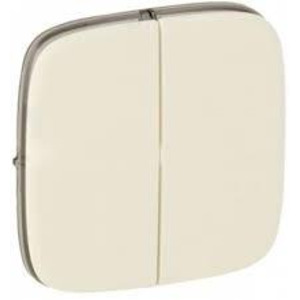 Клавіша вимикача 2-клавішного Legrand Valena IN'MATIC/ALLURE, слонова кістка (755026)