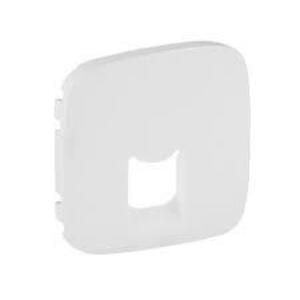Лицьова панель розетки Legrand RJ11/RJ45 white
