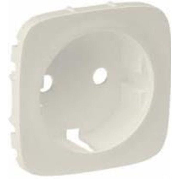 Лицьова панель розетки Legrand Schuko Valena ALLURE, cлоновая кістка (755206)