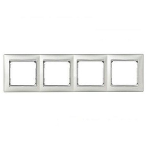 Legrand Рамка Valena Classic [4 поста, алюміній]