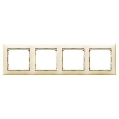 Legrand Рамка Valena Classic [4 поста, слонова кістка]
