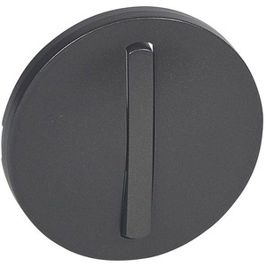 Лицьова панель вимикача Celiane Legrand, графіт (065201)