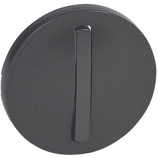 Лицьова панель вимикача Celiane Legrand, графіт (065201)