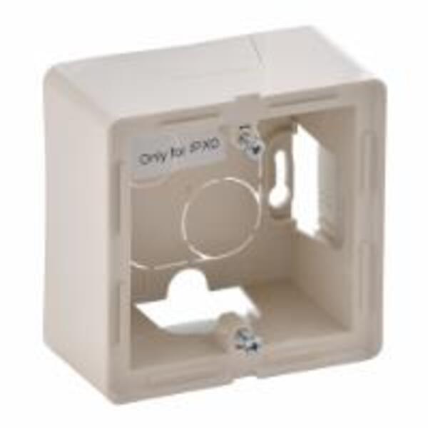 Valena LIFE Коробка накладного монтажа 1 пост слоновая кость Legrand 754201