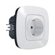 Legrand Набор упр. эл.приборами (smart-розетка + smart-выключатель) (Valena Allure with NETATMO) [Белый]