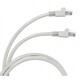 Legrand Патч-корд  LCS3 CAT 5e F-UTP, 0.5 м, AWG 26, PVC, серый