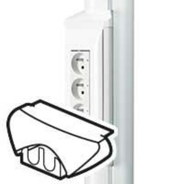 Набір торцевих заглушок Legrand для збірних коробок колон, DLP (2 шт)