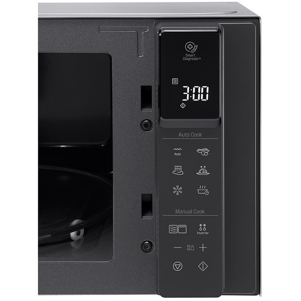 LG Микроволновая печь, 25л, электр. управл., 1000Вт, гриль, дисплей, серебристый