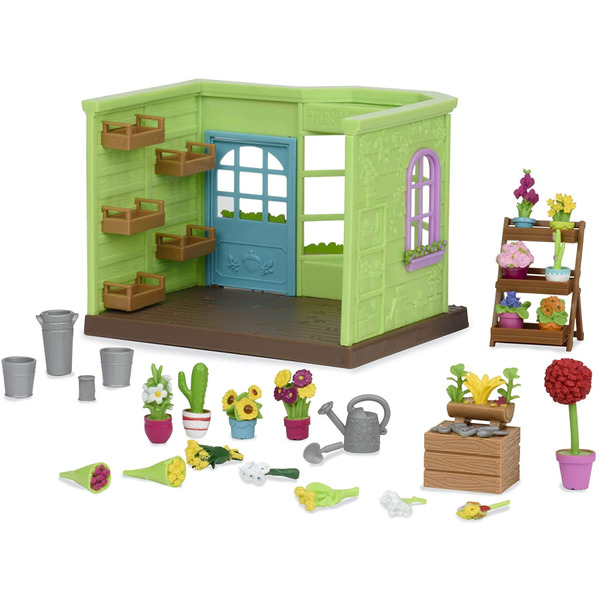 Игровой набор Li`l Woodzeez Цветочный магазин (маленький)
