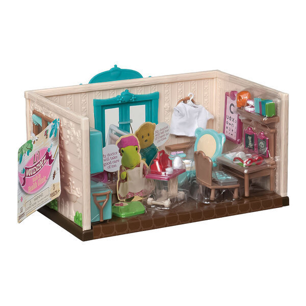 Игровой набор li'l Woodzeez Поликлиника WZ6628