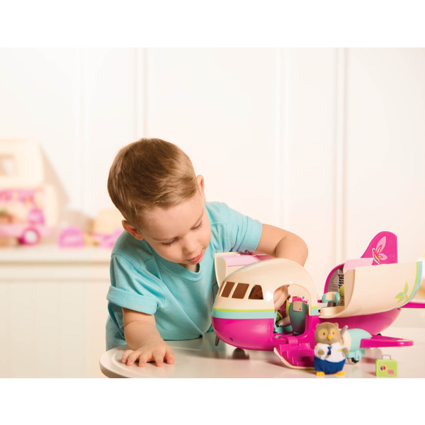 Игровой набор Li'l Woodzeez Самолет (61533Z) "Полет к увлекательным приключениям"