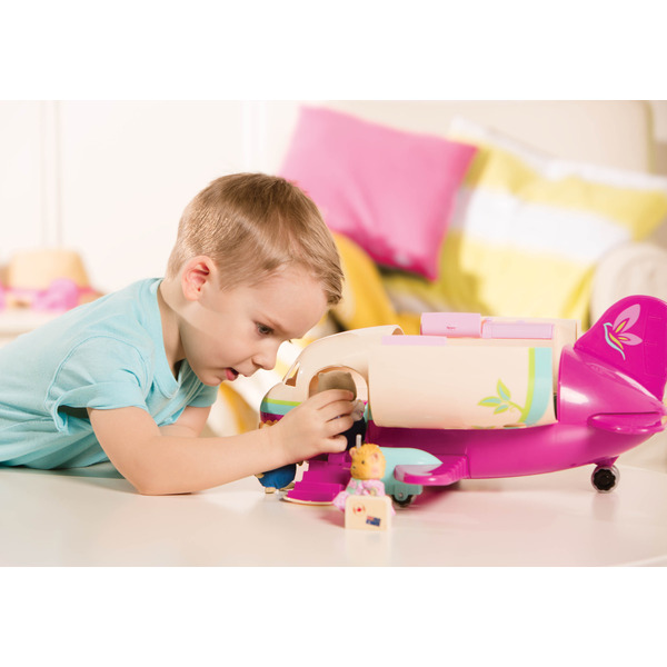 Игровой набор Li'l Woodzeez Самолет (61533Z) "Полет к увлекательным приключениям"