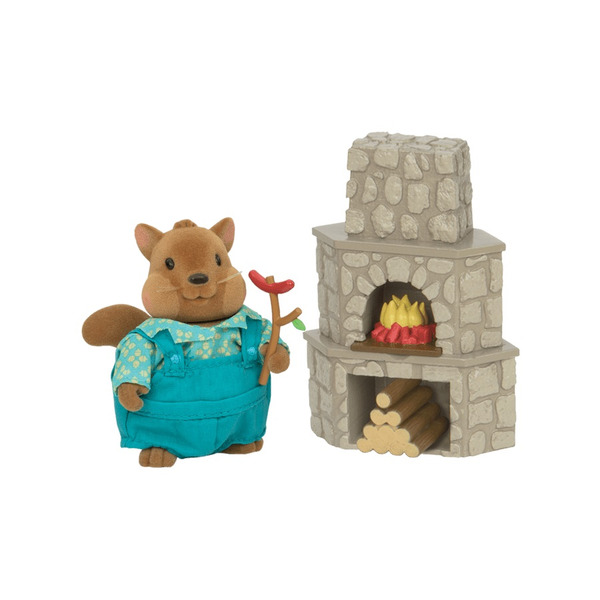 Игровой набор Li'l Woodzeez: Терраса и камин (6170Z)
