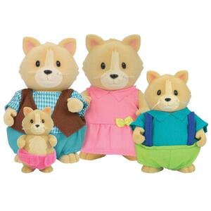 Набір фігурок Li'l Woodzeez Сім'я Котиків