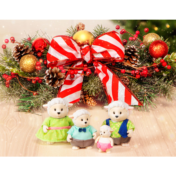 Набір фігурок Lil Woodzeez Сім'я овечок (6159M)