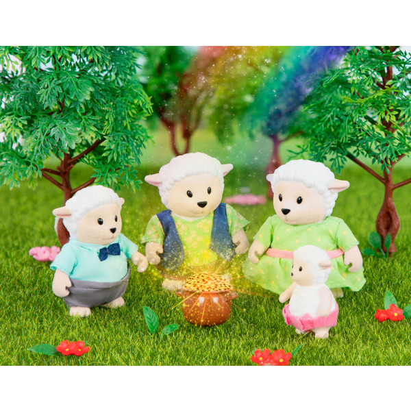 Набір фігурок Lil Woodzeez Сім'я овечок (6159M)