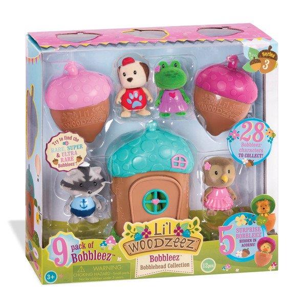 Іграшка Lil Woodzeez Bobblehead Серія 3. 9 одиниць 63300Z