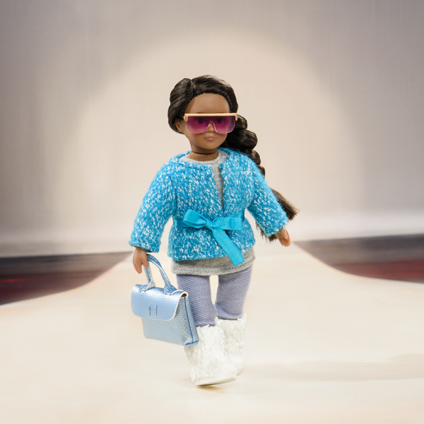 Набір одягу для ляльки Lori: блакитне пальто (LO30005Z)