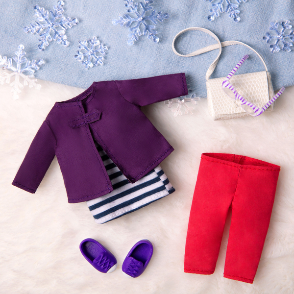 Набір одягу для ляльки Lori "Просте красиве пальто" (LO30011Z)