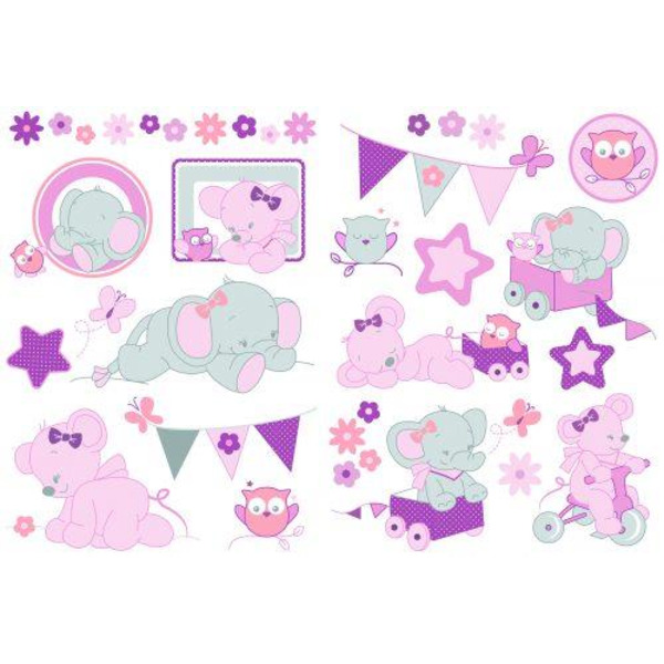 Декоративні стікери Nattou Адель і Валентина (424325)