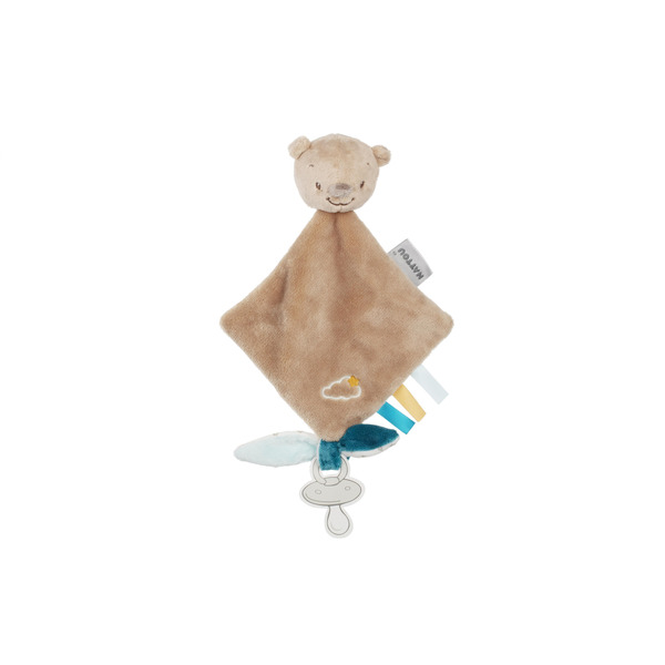 М'яка іграшка Nattou маленька Doodoo ведмедик Базиль (562102)