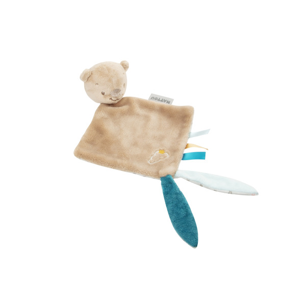 М'яка іграшка Nattou маленька Doodoo ведмедик Базиль (562102)